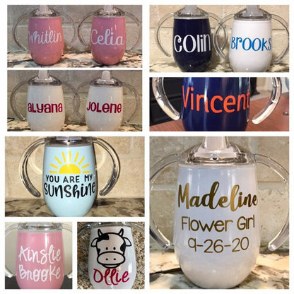 Personalized Sippy Cup