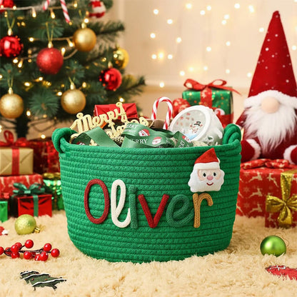 Personalized Baby Shower Gift Basket Christmas Gift Bag Custom Baby Shower Gift Basket