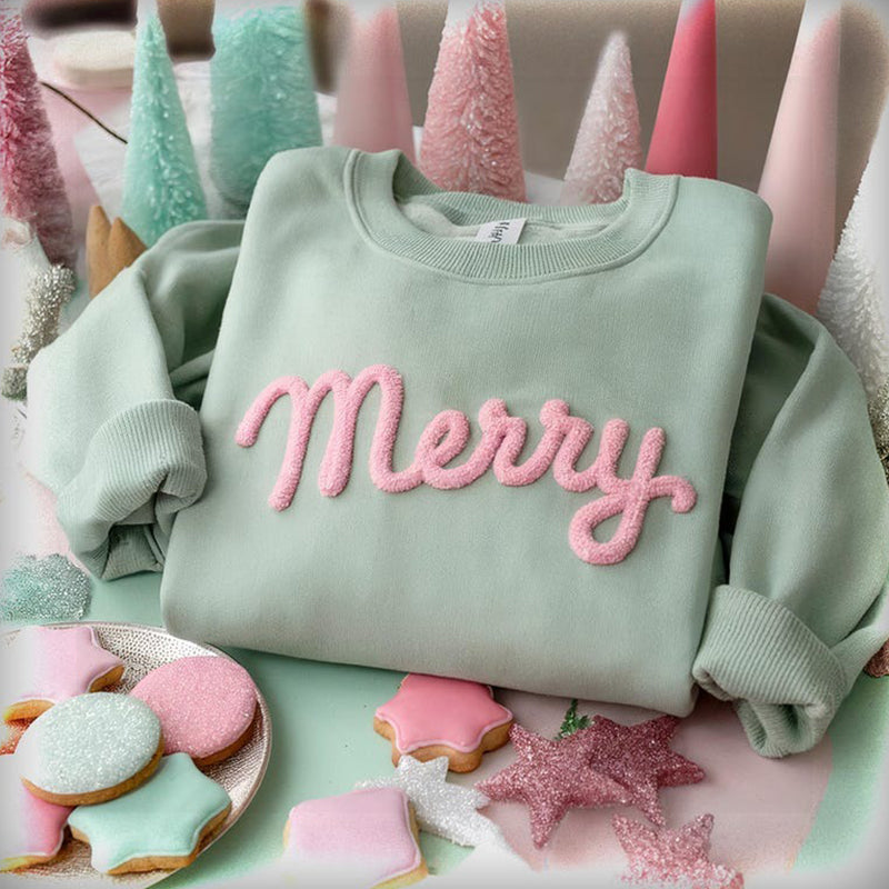 Chenille Letter Sweatshirt Team Sports Shirts