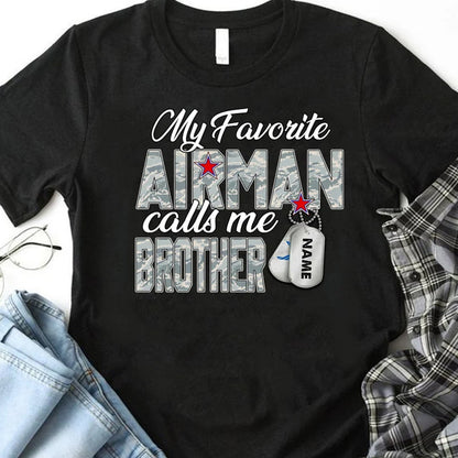 Personalized Proud Air Force Family Shirt, Air Force Matching Tee