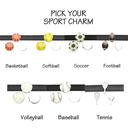 Custom Softball, Football, Basketball Team Bracelets