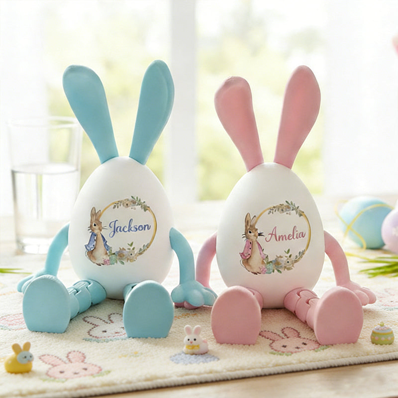 Mini Bunny Egg Fun Easter 3D Printed Cute Toy and Gift for Easter