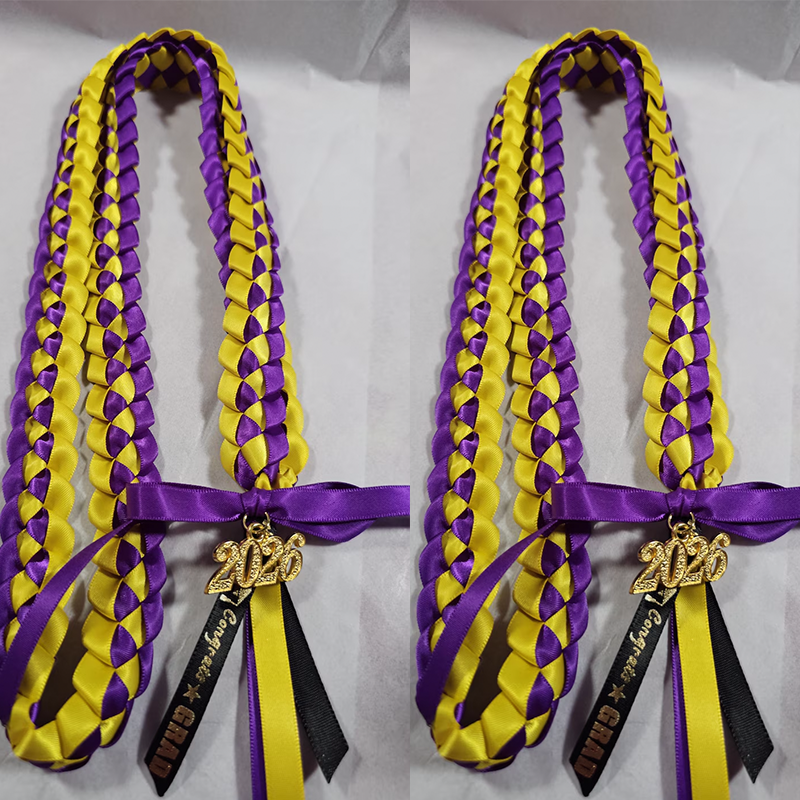 2026 Handmade Graduation/Celebration Braided Leis
