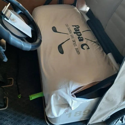 Custom Design Premium Cloth Golf Cart Seat Cover