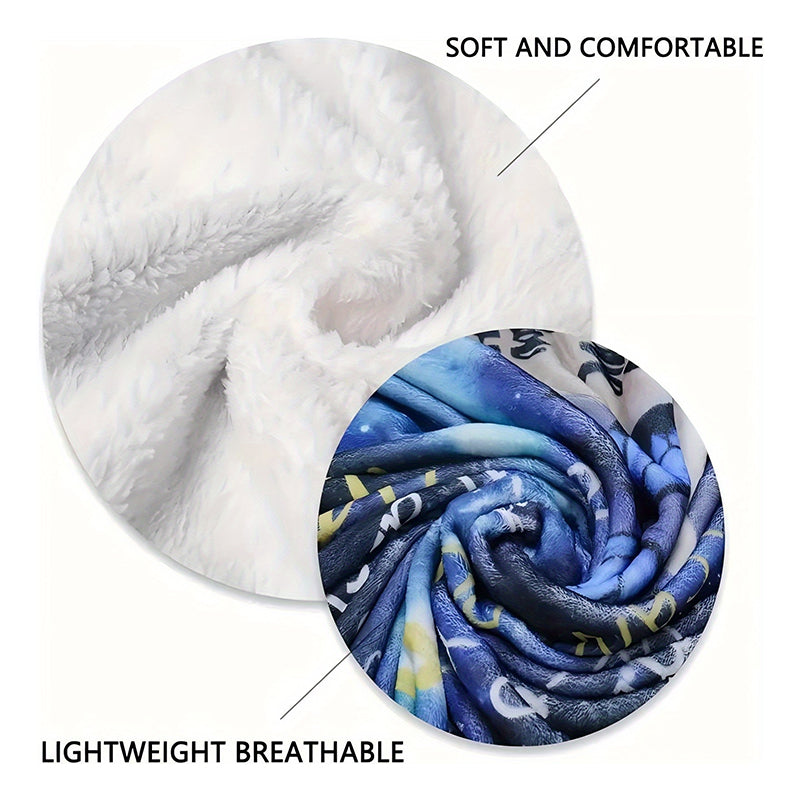 Personalized Easter Colorful Polka Dot Bunny Chick Initial   & Face Photos Blankets