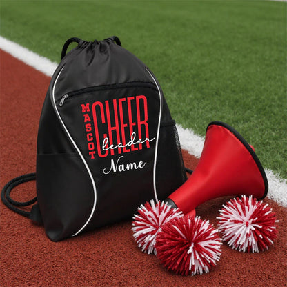 Custom Cheer Drawstring Backpack Bag