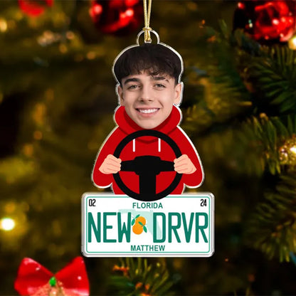 New Driver Ornament 2025, State License Ornament