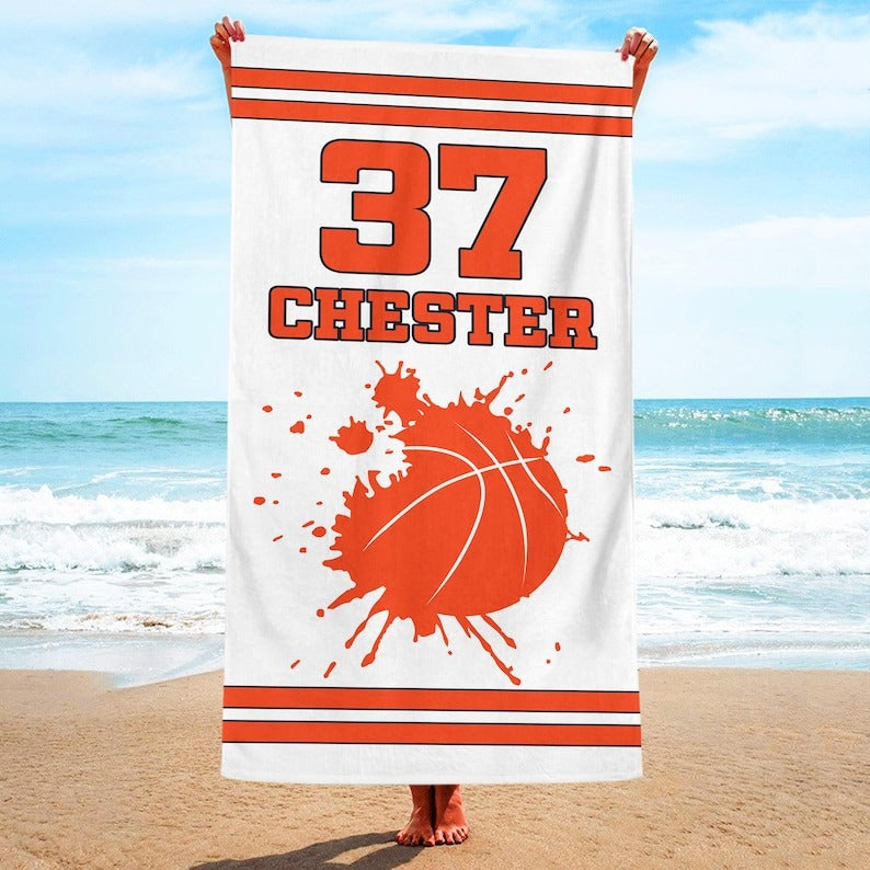 Personalized Sport Beach Towel,Sports Gifts