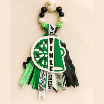 Personalized Sports Bag Tag | Custom Name Keychain | Team Gift | Bogg Bag Accessory