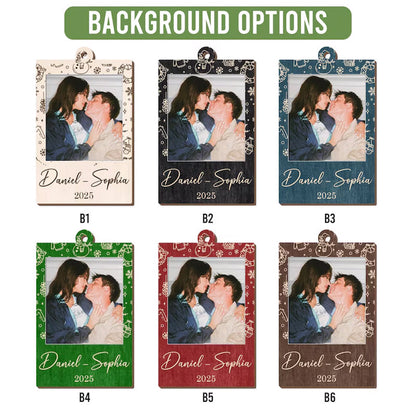 Custom Photo Strip Christmas Ornament: Personalized Family Keepsake