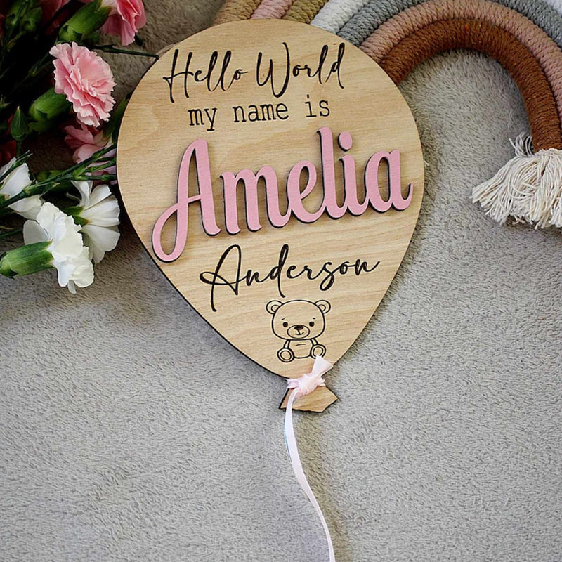 Personalised Baby Gifts | Sign