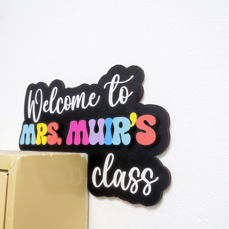 Personalized Name Doorframe Corner Sign