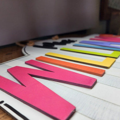 Personalized Teacher Door or Wall Sign, Classroom Sign, 3D or Print Teacher Name Sign