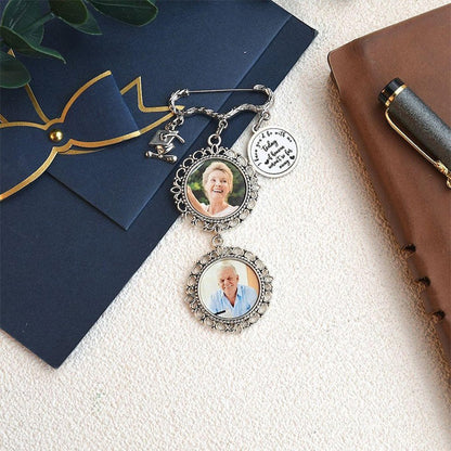 Personalized Graduation Cap Memorial Tassel Brooch Pin