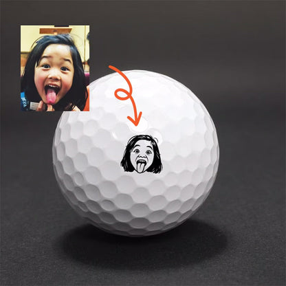 Pet Golf Ball Stamp, Photo Golf Stamp, Custom Ball Marker