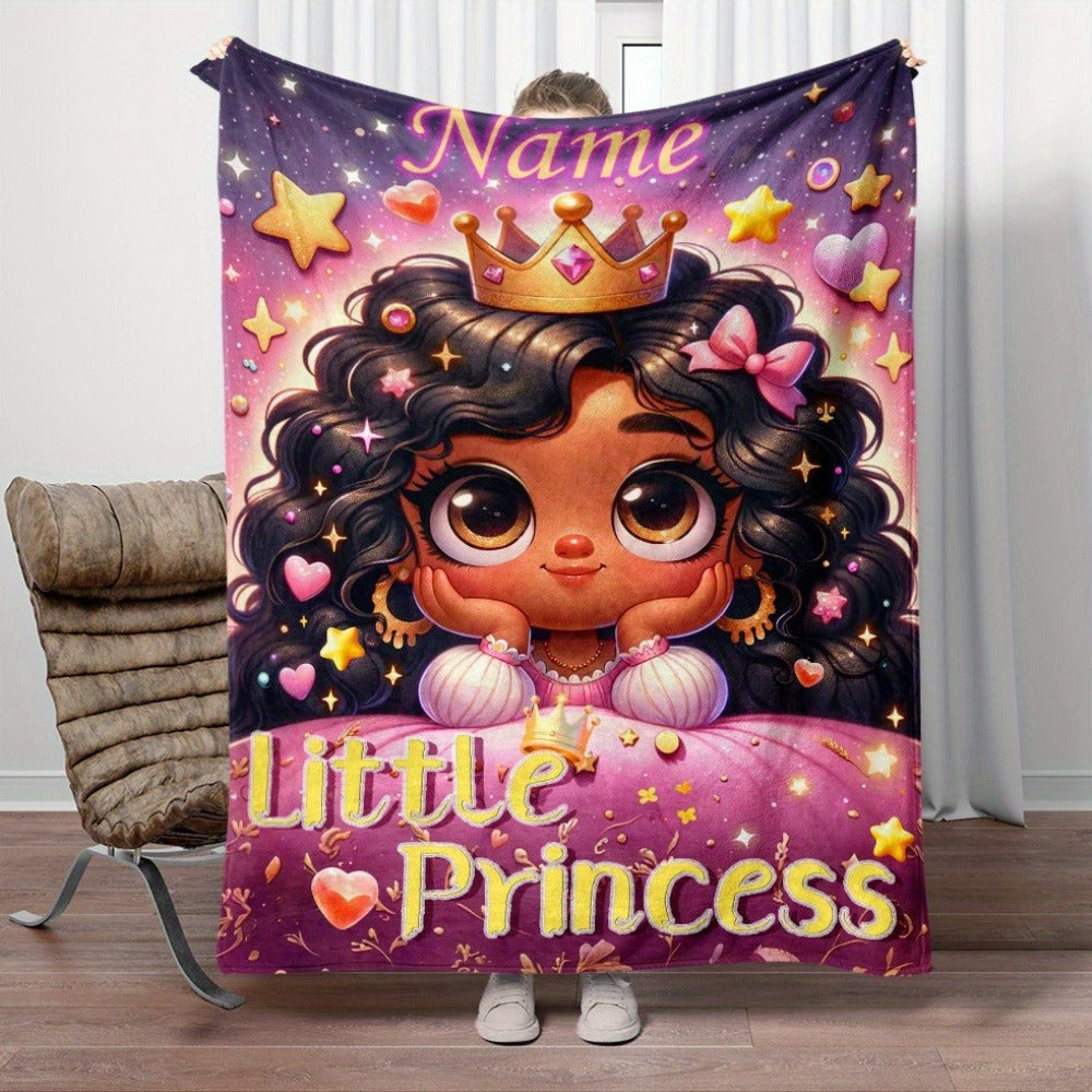 Personalized Little Princess Blanket