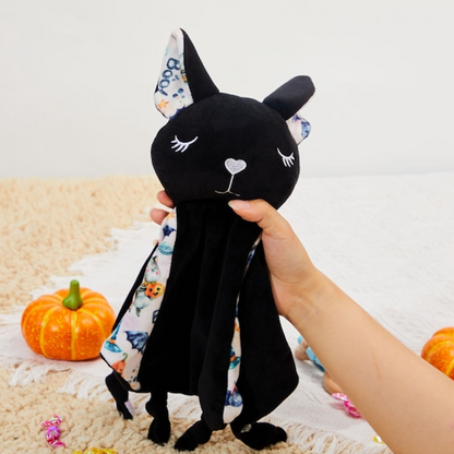 Personalized Baby Bat Security Blanket,  Lovey Animal Blanket, Baby Blanket Bat