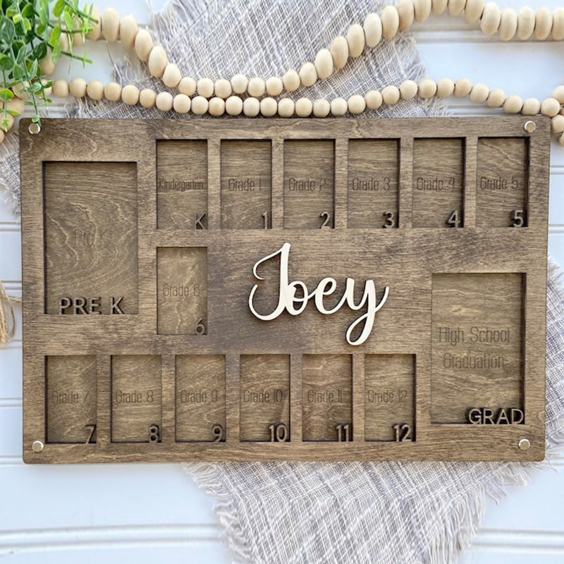 Personalized Pre-K To Graduation Year Photo Frame