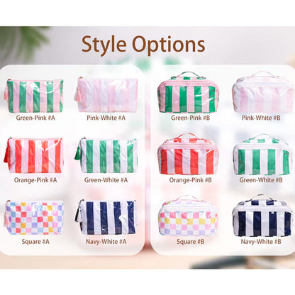 Personalized Embroidered Makeup Bag,Custom Waterproof Cosmetic Pouch