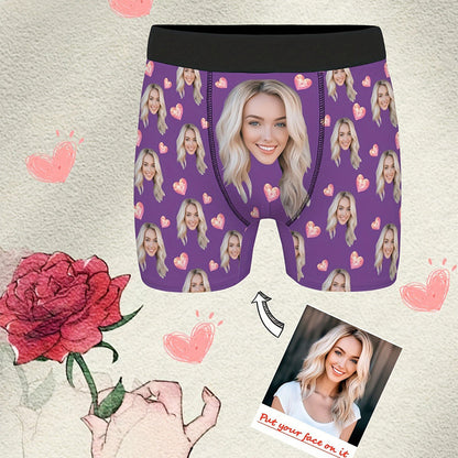 Men's Custom Boxer Briefs - Personalized Photo