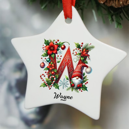 Custom Christmas Decorations With Name,Personalized Christmas Tree Decorations