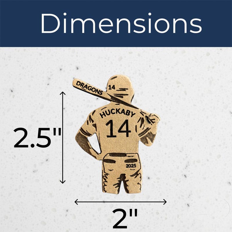 Baseball Pin, Personalized Baseball Pin, Baseball Player Gift