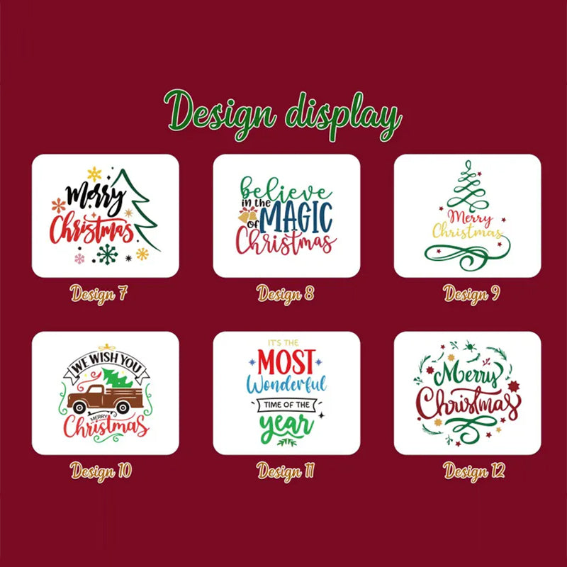 Custom 2025 Christmas Gift Bags, Personalized Women Xmas Gift Bags