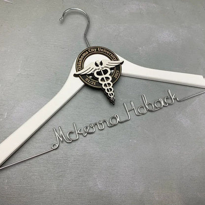 Unique Gift for Doctor, Birthday Gift for Doctor, Personalized Coat Hanger Graduation Gift