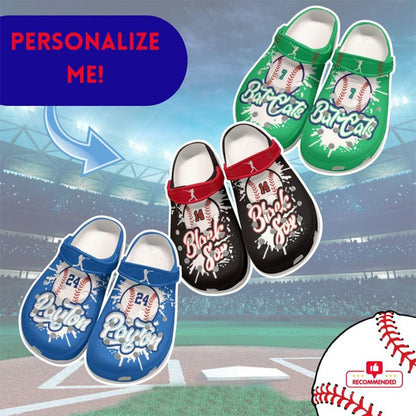 Personalized Team Baseball Slides