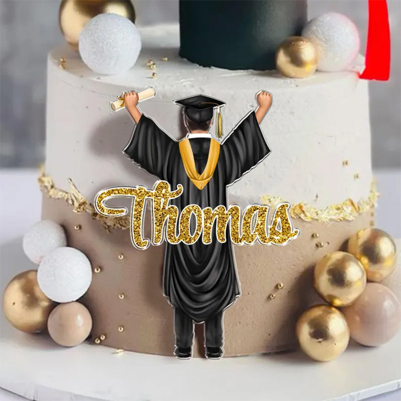 Personalized Graduation Gifts, Custom Graduation Cake Topper