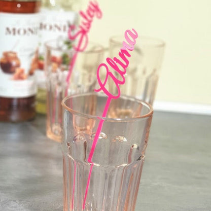 Drink stirrers gold Drink wedding stirrers Personalized swizzle sticks Name stirrers