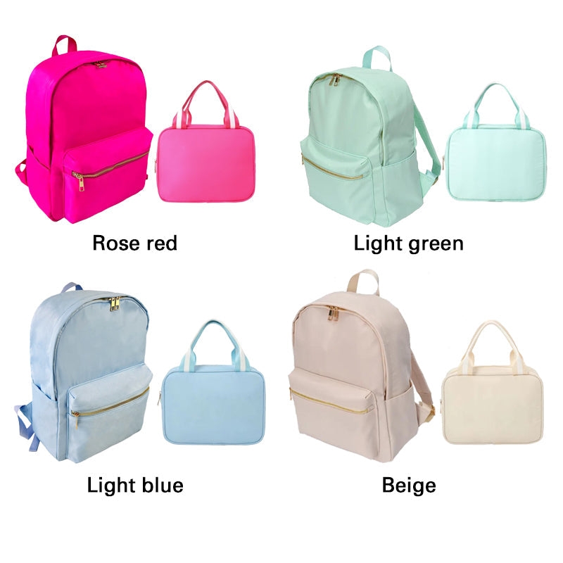 Custom Backpack with Matching Lunch Box