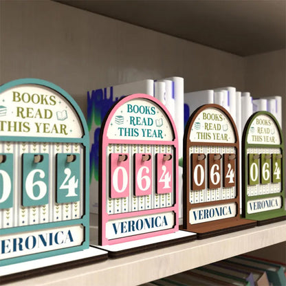 Personalized Books Read Tracker,Books Read This Year Counter