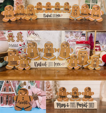 Personalized Gingerbread Block - Gingerbread Blocks