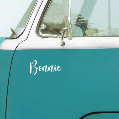 Custom Sticker Name Vinyl Decal | Car Decal | Loopy Decal | Laptop