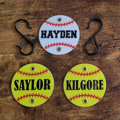 Softball Baseball Helmet Hanger | Glove Hanger