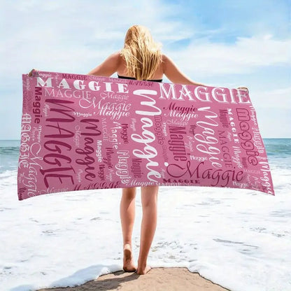 Customized Beach Towel - Super Absorbent
