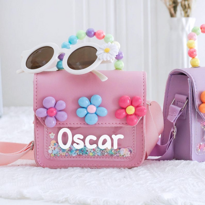 Personalized Toddler Funny Pack , Girls Purse