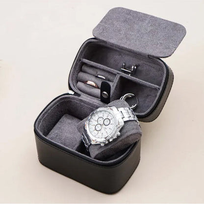 Personalized Watch Box for Men,Travel Watch Box