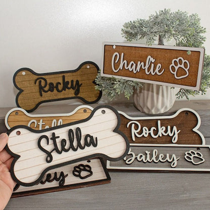 Dog House Sign, Dog House Tag, Personalized Gift