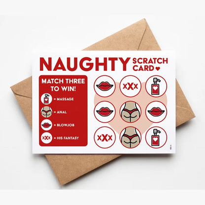 Birthday Gift for Him, Gift for Him, Gift for Boyfriend, Scratch Card for Him
