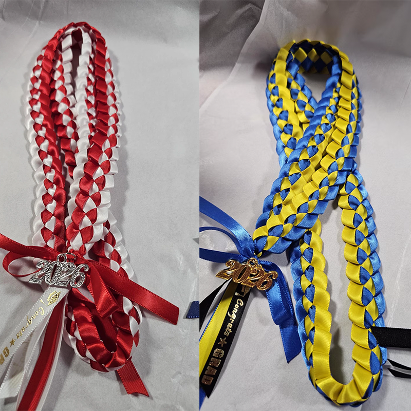 2026 Handmade Graduation/Celebration Braided Leis