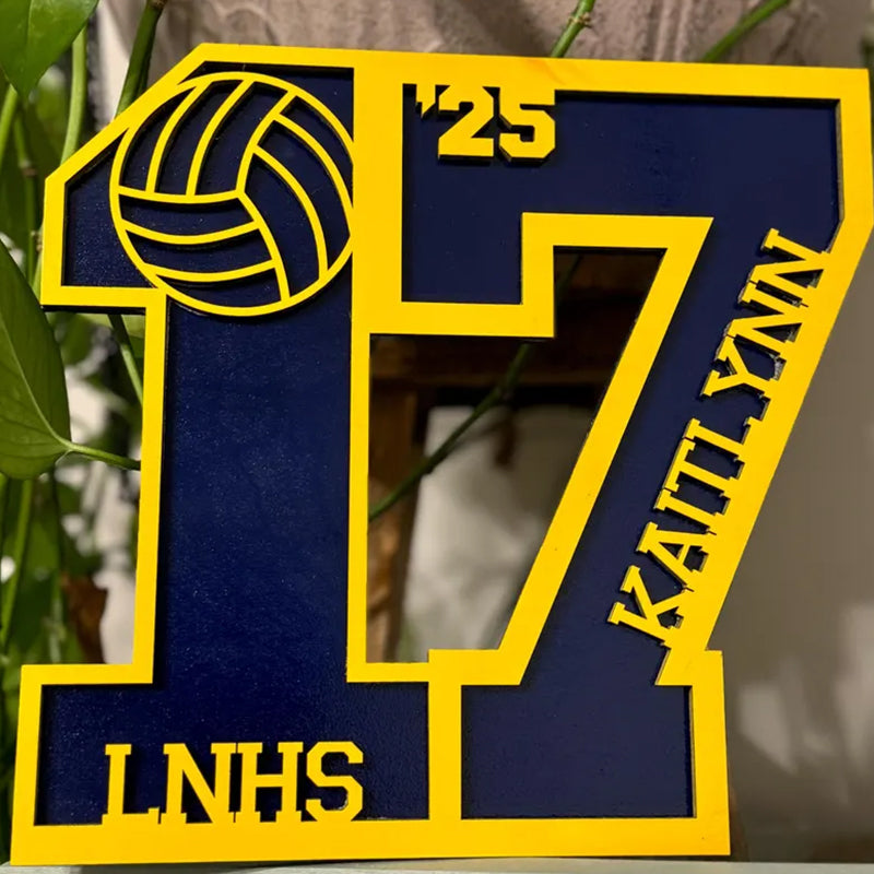 Custom Senior/Athlete Number