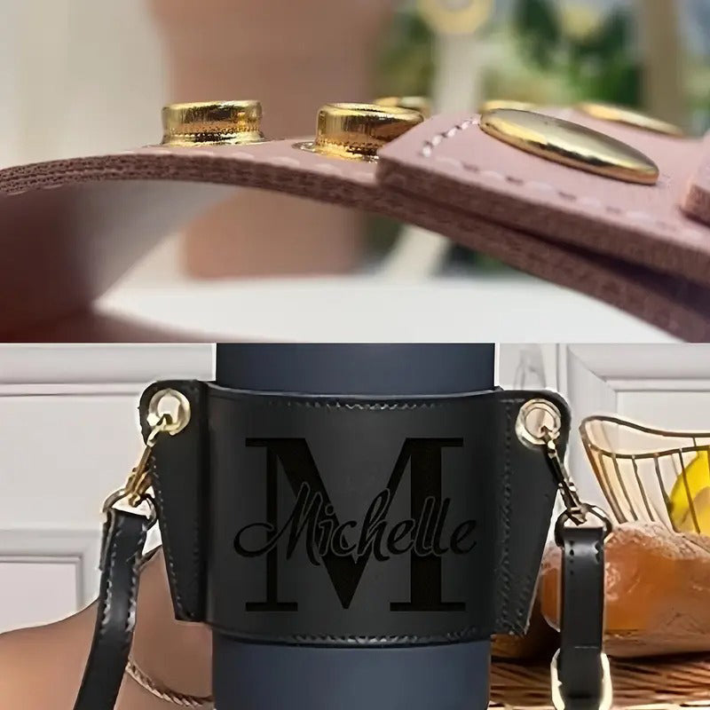 Personalized Water Bottle Carrier Adjustable 40/30oz Water Bottle Carrier
