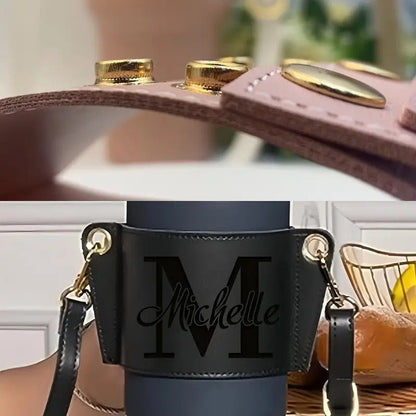 Personalized Water Bottle Carrier Adjustable 40/30oz Water Bottle Carrier