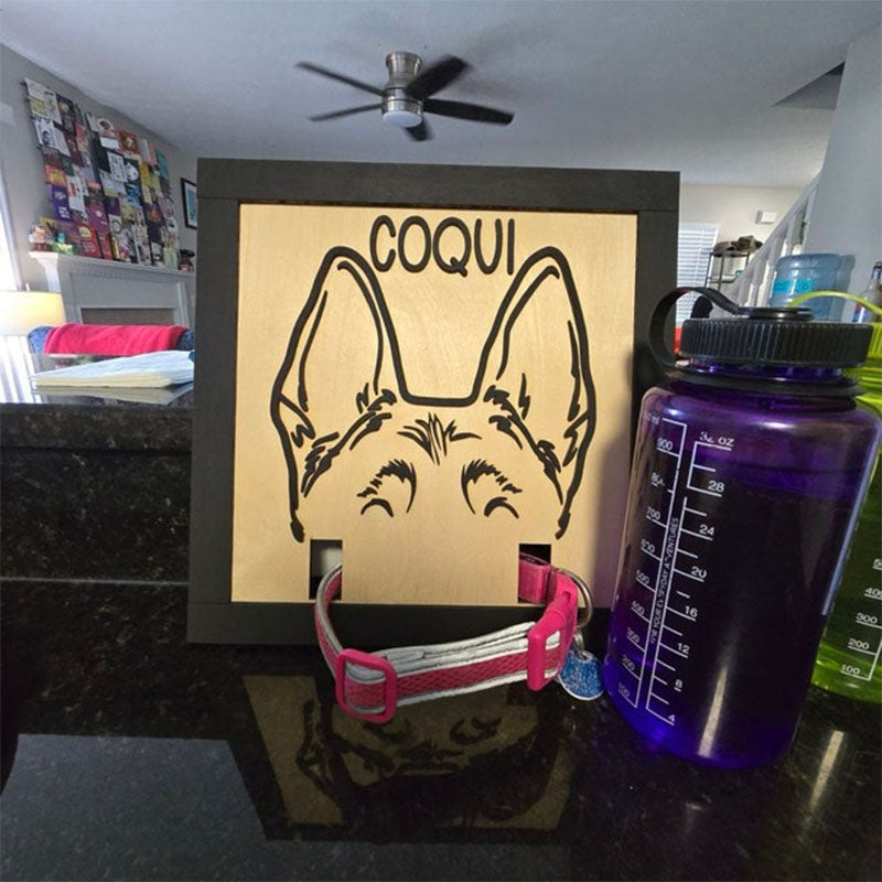 Dog Memorial Sign, Pet Memorial, Dog Remembrance, Pet Remembrance, Dog Collar Frame