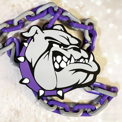 Custom Sports Turnover Chain, Oversized Medallion, Team mascot, Custom Colors, Any Logo