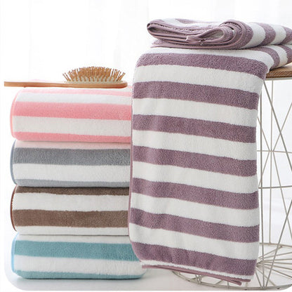 Striped Beach Towel, Personalized Beach Towel