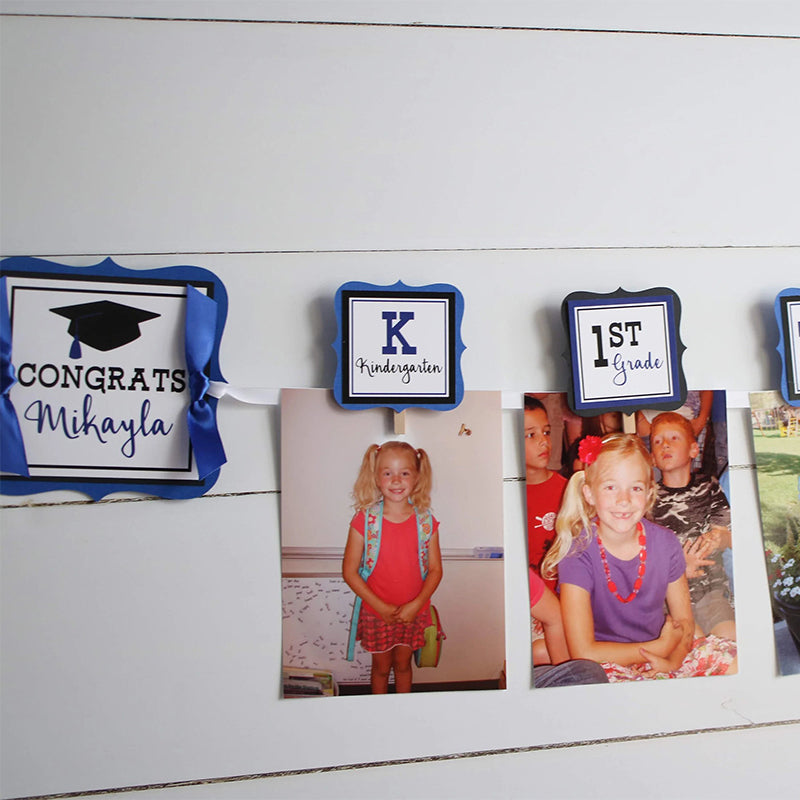 Graduation Photo Banner, Graduation Decorations