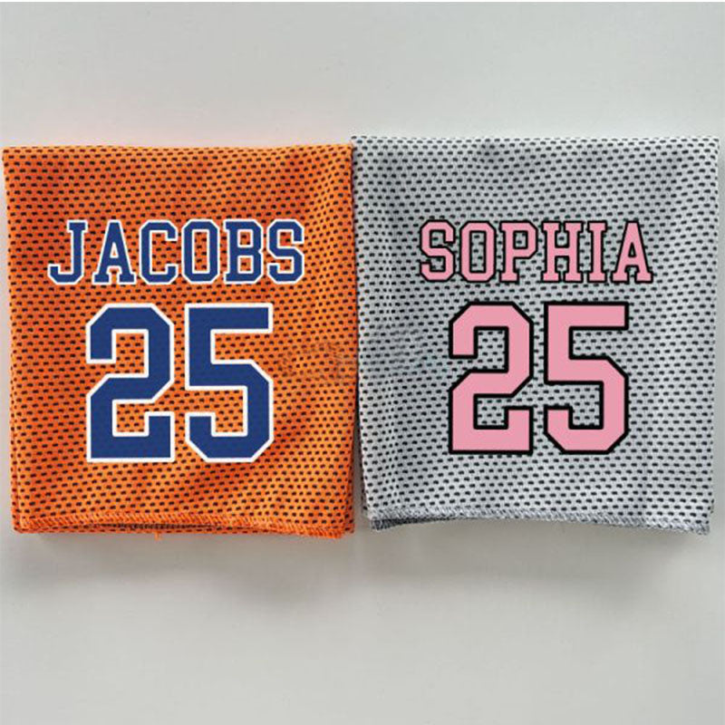 Custom Personalized Softball Baseball Cooling Towel, Summer Essentials